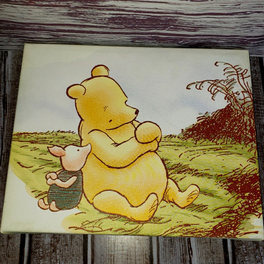 Disney’s Winnie the Pooh canvas picture.